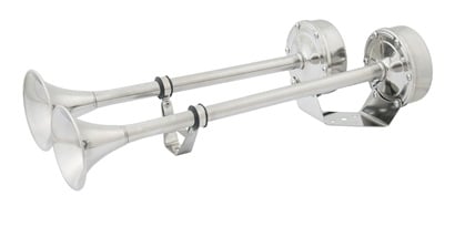 TROMPETAS ELECTRICAS INOX. 304  DOBLES 12V