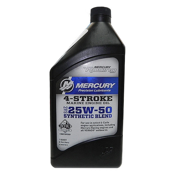 ACEITE MERCURY 25W50  SINTETICO 1/4 - 8M0078013