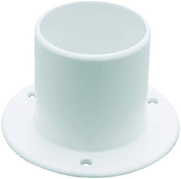 FLANCHE MANGUERA PASACABLES BLANCO
