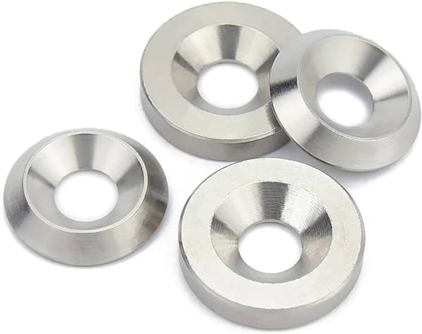 ARANDELA CONICA #10 INOX.