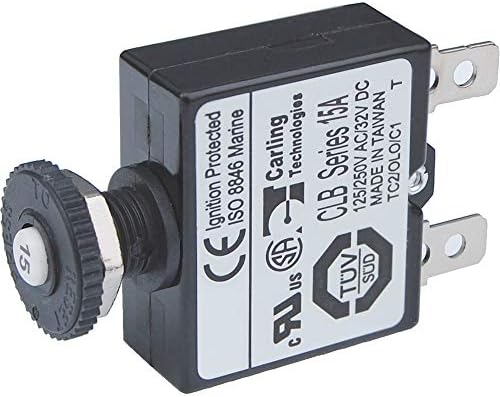 BREAKER 15 AMP RESETEABLE