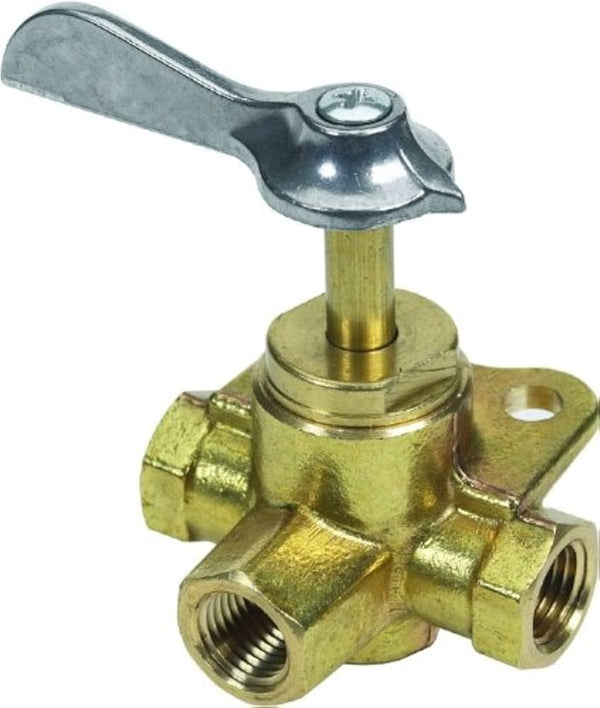 VALVULA DE TRES VIAS 3/8 NPT MOELLER 033312-10