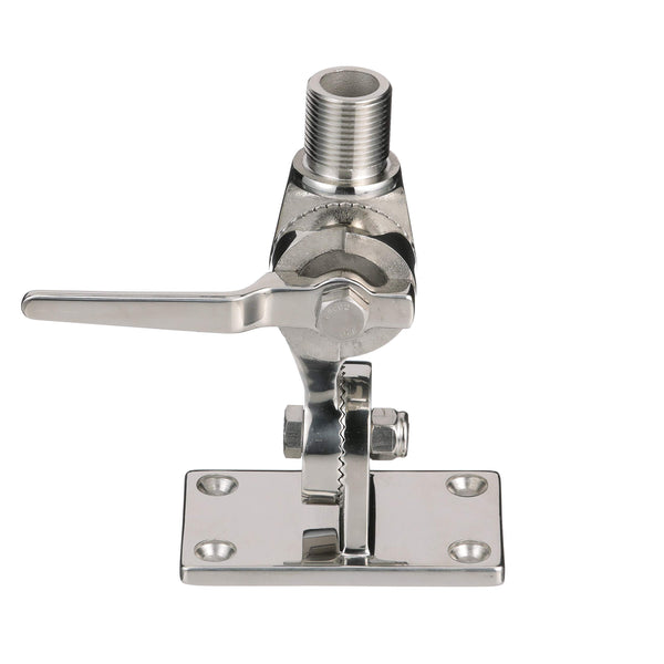 BASE ANTENA INOX.