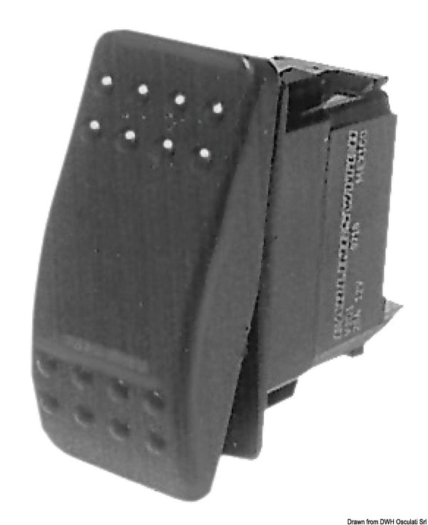 SWITCH ON-OF-ON DE TECLA/NEGRO