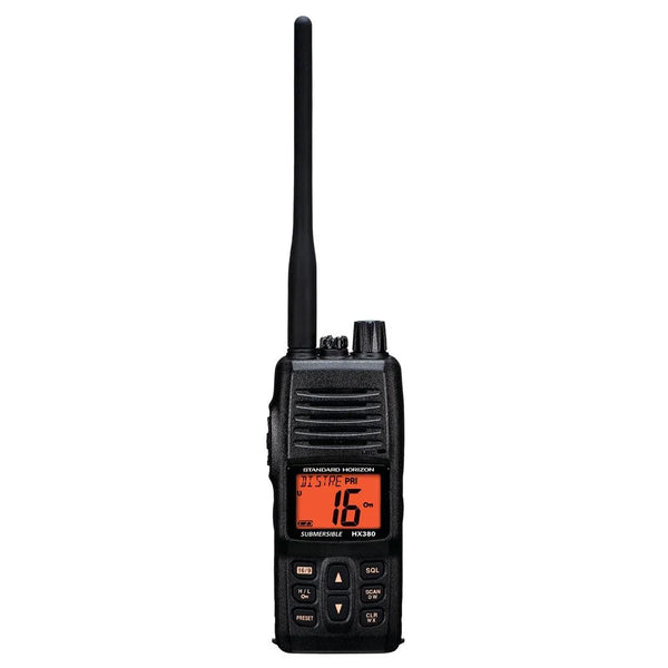 RADIO VHF PORTATIL HORIZON HX380 DE 5 V CON CANALES LMR