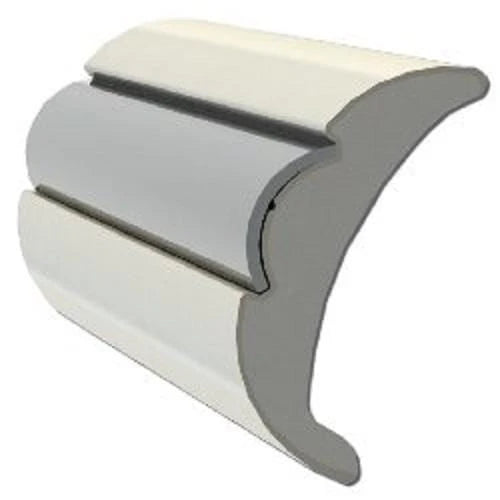 BORDA PLASTICA FLEXIBLE BLANCO 2