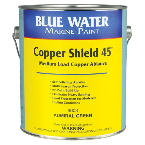 BLUE WATER COOPER SHIELD 45 NEGRO 5GLS