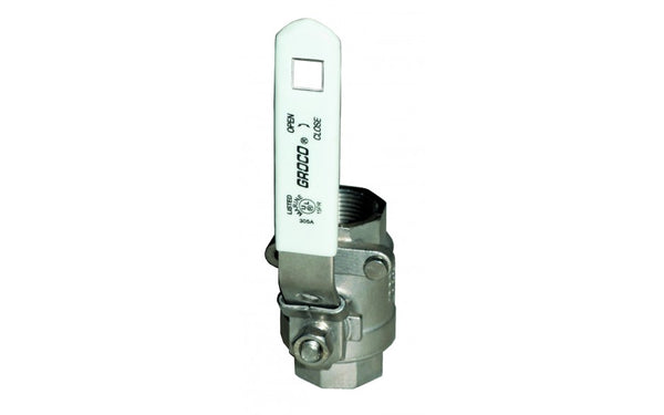 VALVULA INOXIDABLE 316  1 GROCO