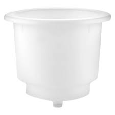 PORTAVASO PLASTICO 4-5/16 BLANCO