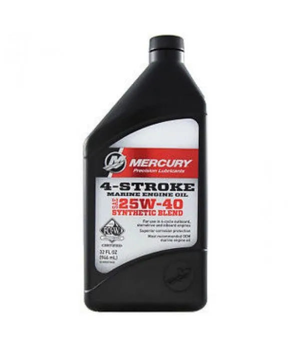 ACEITE MERCURY SINTETICO 25W40 /60  A 150 1/4 - 8M0078629