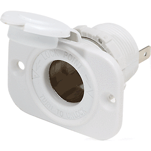 CONECTOR EXPLORADORA,CELULAR 12V/BLANCO